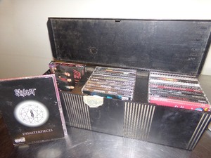 lot 83 image: 21 Metallica CDs in CD Case With Additional Slipknots Disasterpiece