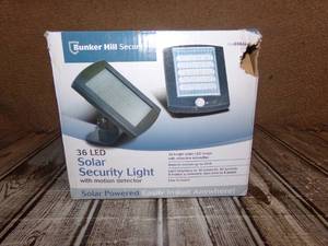 lot 89 image: Bunker Hill Security 36 LED Solar Security Light