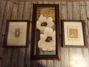 lot 119 image: Framed Art Shadow Boxes & Framed Picture