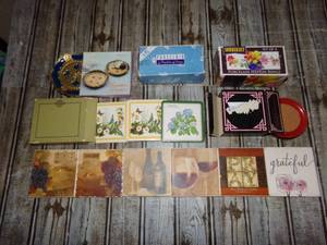 lot 126 image: Coaster Sets & Napkin Rings