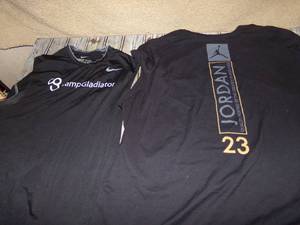 lot 169 image: 7 Nike &amp Air Jordan T-Shirts Jerseys &amp Sweaters - See All Pictures