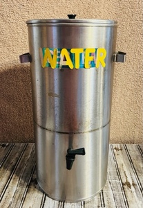 lot 234 image: American Metal Ware Model 505 Stainless Steel Water or Tea Dispenser