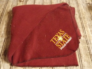lot 254 image: Texas State Proud Parent Throw Blanket 60 x 47