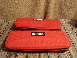 lot 265 image: Bubba Electric Knife Cases Blades But No Electric Knife