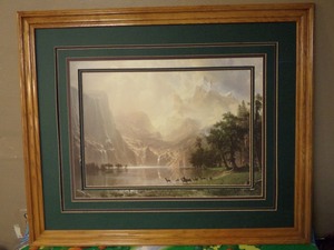lot 269 image: Frame Landscape Artwork