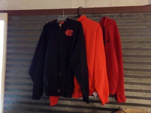 lot 283 image: Nautica Hoodie Large, Jersey 2X & Red XL