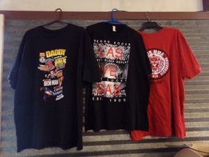 lot 285 image: Vegas, MMA, Marvel, Novelty T-Shirts 3X & 2X