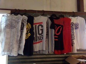 lot 288 image: ENYCE, Monday Game boys,Southpole, Threadfast, Chill Shirts