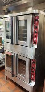 lot 2 image: Blodgett Double Oven, Model MKV1XLAA, Retails for over $15k