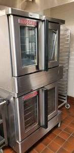 lot 8 image: Blodgett Double Oven, Model MKV1XLAA, Retails for Over $15k