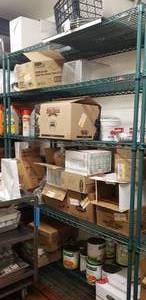 lot 27 image: Metro Green Antimicrobial Wire Shelf, Measures 60 x 87 x 24, Contents Not Included