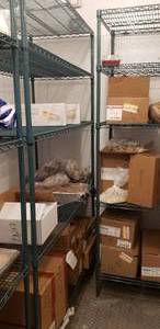lot 29 image: Metro Green Antimicrobial Wire Shelf, Measures 60 x 87 x 24, Contents Not Included