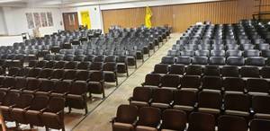 lot 56 image: Lot of 362 Folding Auditorium Seats, Buyer Can Take As Many As They Want