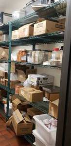 lot 30 image: Metro Green Antimicrobial Wire Shelf, Measures 60 x 87 x 24, Contents Not Included