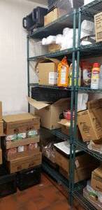 lot 35 image: Metro Green Antimicrobial Wire Shelf, Measures 48 x 87 x 24, Contents Not Included