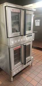 lot 1 image: Blodgett  Gas Double Convection Oven, 55,00 BTU w Dual Flow Gas System, Model DFG100