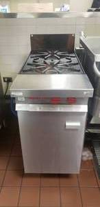 lot 3 image: Vulcan 2-Burner Gas Range, Model GHX45