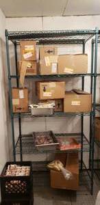 lot 37 image: Metro Green Antimicrobial Wire Shelf, 42 x 24 x 85