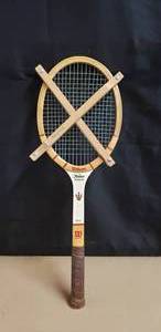 lot 17 image: Vintage Wilson The Jack Kramer Wooden Tennis Racket