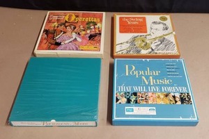 lot 55 image: Lot of 4 Vintage Record Sets