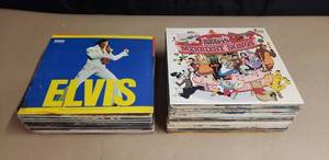 lot 56 image: Lot of Over 55 Vintage Records