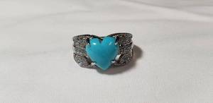 lot 58 image: Sterling Ring - Stamped 925 - Size 6