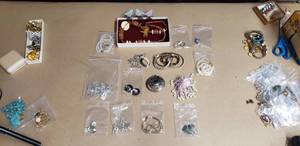 lot 86 image: Large lot of Costume Jewelry - Necklaces, Bracelets, Earrings, etc.