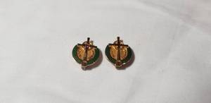 lot 94 image: Lot of 2 Gold St. Josephs Hospital Service Pins - 1 is Stamped 10K