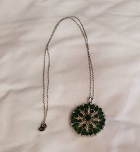 lot 101 image: Sterling Necklace and Pendant - Stamped 925