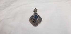 lot 109 image: Sterling Necklace and Pendant - Both Stamped 925