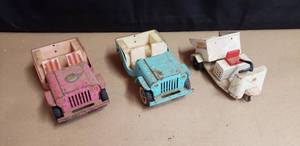 lot 117 image: Lot of 3 Vintage Tonka Trucks