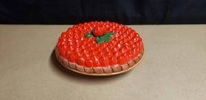 lot 166 image: Ceramic Cherry Pie Platter with Lid