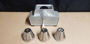 lot 199 image: Vintage Salad King Rena Ware Aluminum Food Processor