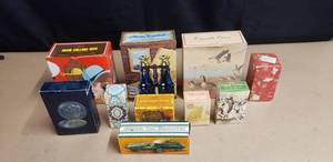 lot 235 image: Lot of 10 Vintage Avon Bottles - Bottles are Full with Original Boxes