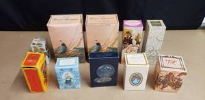lot 236 image: Lot of 10 Vintage Avon Bottles - Bottles are Full with Original Boxes