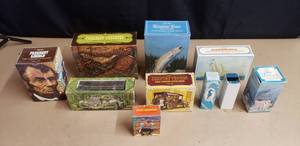 lot 238 image: Lot of 10 Vintage Avon Bottles - Bottles are Full with Original Boxes