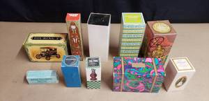 lot 242 image: Lot of 10 Vintage Avon Bottles - Bottles are Full with Original Boxes