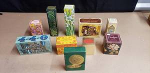 lot 243 image: Lot of 10 Vintage Avon Bottles - Bottles are Full with Original Boxes
