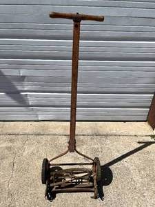 lot 251 image: Vintage Tru-Cut Reel Lawn Mower