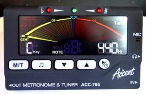 lot 13 image: Accent ACC-705 TunerMetronome