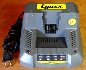 lot 21 image: Lynxx Lithium Ion Li-Ion Battery Charger 120VAC  60Hz 36VDC 3.3A