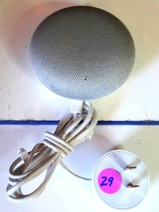 lot 29 image: Google Bluetooth speaker  MODEL H0A