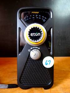 lot 67 image: Eton Corp. Eton FRX2 Weather & Alert Radio - Black  TESTEDWORKS