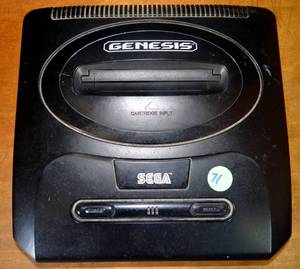 lot 71 image: Vintage Sega Genesis Console Model MK-1631