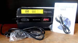lot 74 image: NEW APC Back-UPS ES 650 Battery Backup System $$$