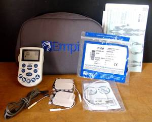 lot 104 image: EMPI SELECT ELECTROTHERAPY PAIN MANAGEMENT MUSCLE STIMULATOR