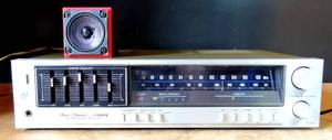 lot 131 image: Vintage Fisher RS-220 Stereo Receiver with Built In EQ - SOUND TESTEDGOOD