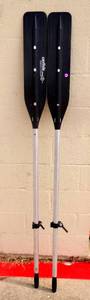 lot 135 image: SET OF CARLISLE ALUMINUM POLE CANOE PADDLES