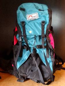 lot 137 image: Lowe Contour III 70 15 Backpack - TEALPINK