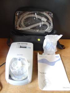 lot 139 image: Fisher Paykel CPAP Humidifier Sleep Style 200 wAccesories & Storage Bag - TESTEDWORKS $$$